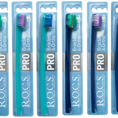 Унікальна новинка від R.O.C.S. – зубна щітка R.O.C.S. Brackets & Ortho